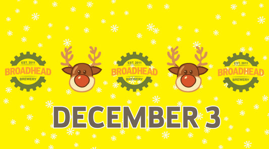 Dec 3: Broadhead Brewery Coffee Blonde