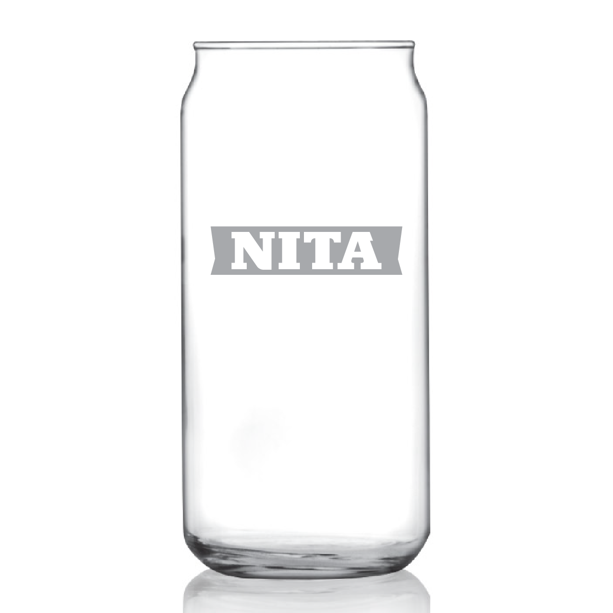 Glass - 16 oz Beer Can Glass