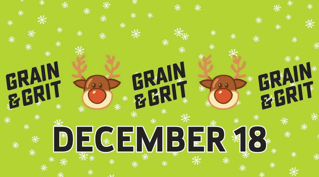 Dec 18:  Grain & Grit Good as Gold IPA