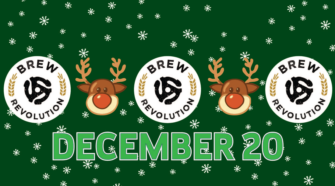 Dec 20:  Brew Revolution Cloudy Day Pale Ale