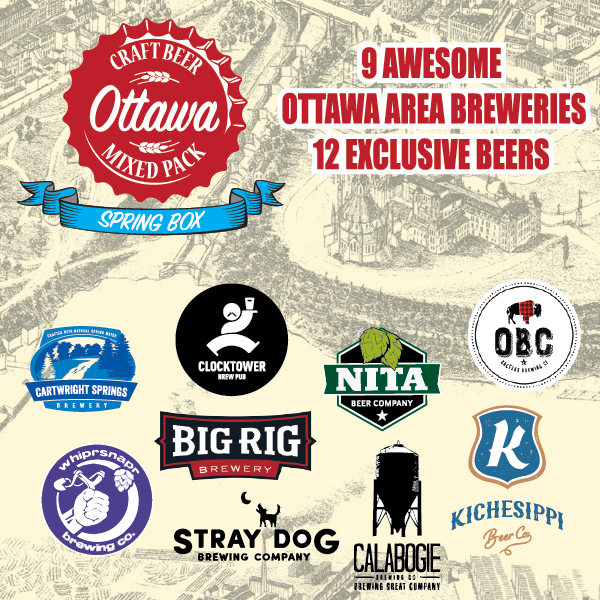 Ottawa Craft Beer Mixed Pack - Spring 2019
