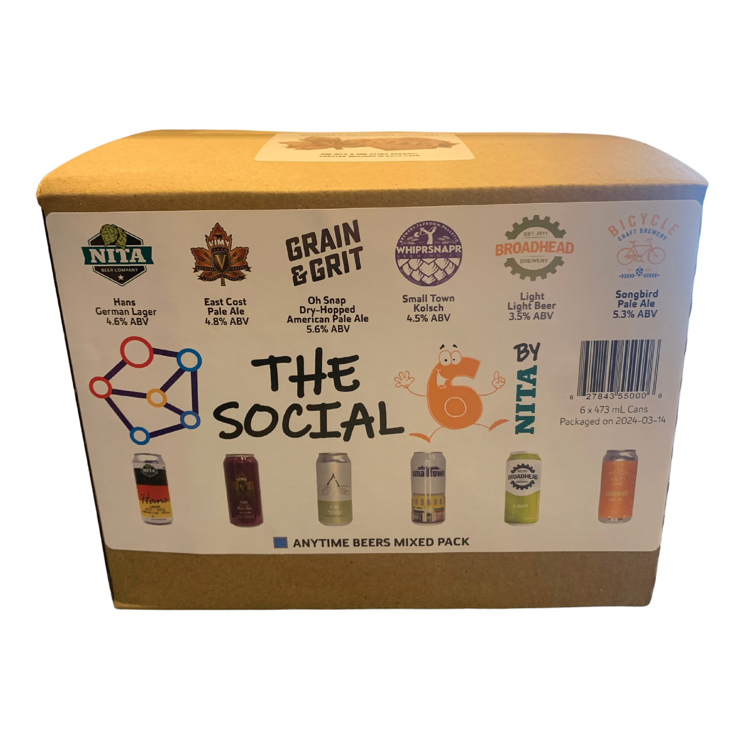 The Social 6 Mixed Pack