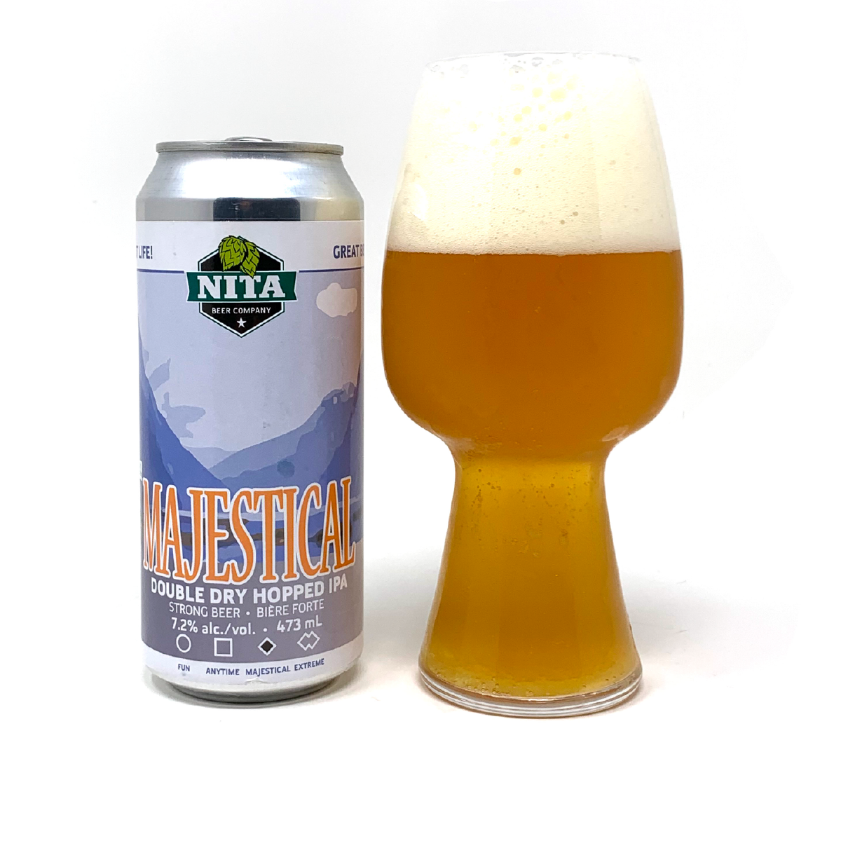 Majestical - Double Dry Hopped (DDH) Northest IPA (NEIPA)